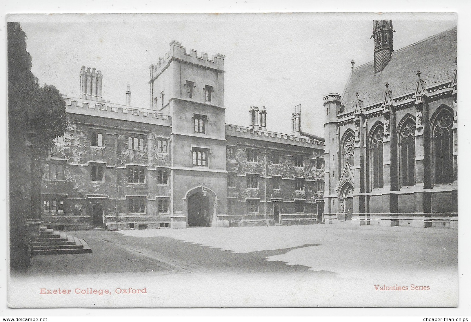 Oxford - Exeter College - Valentine - Oxford