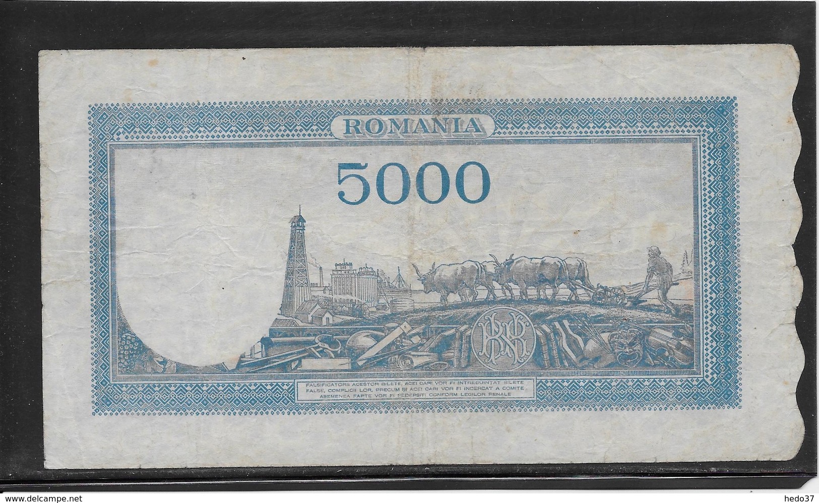 Roumanie - 5000 Lei - Pick N°56 - TB - Romania