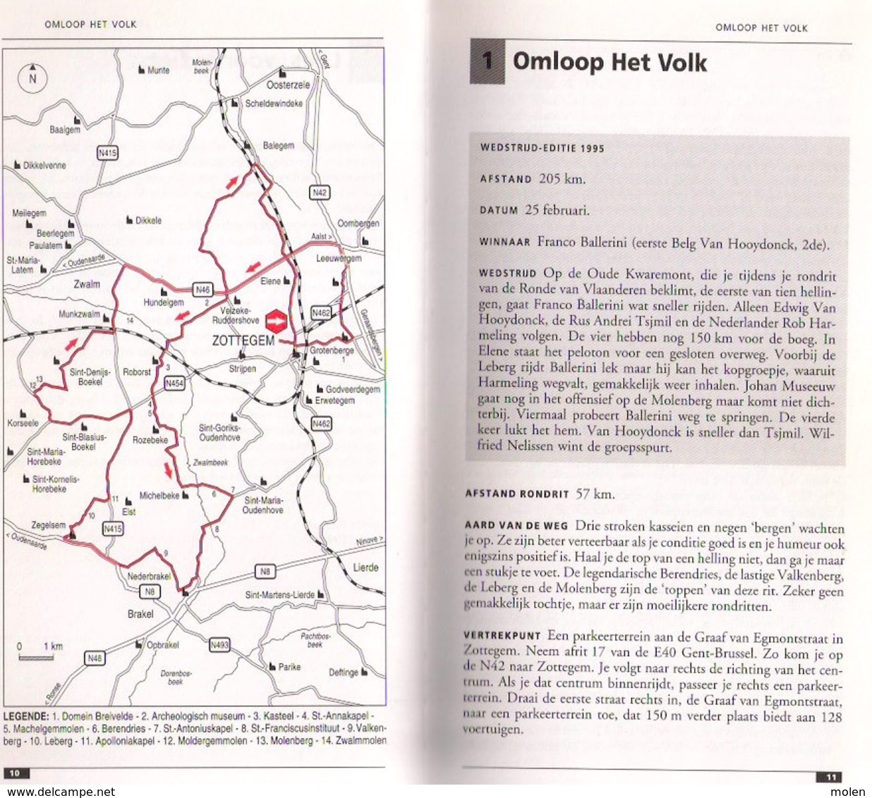 FIETSGIDS VOOR DE WIELERKLASSIEKERS Lannoo 113pg TRAJECTEN VAN DE GROTE WIELERWEDSTRIJDEN Fiets FIETSEN FIETSROUTE Z238 - Andere & Zonder Classificatie