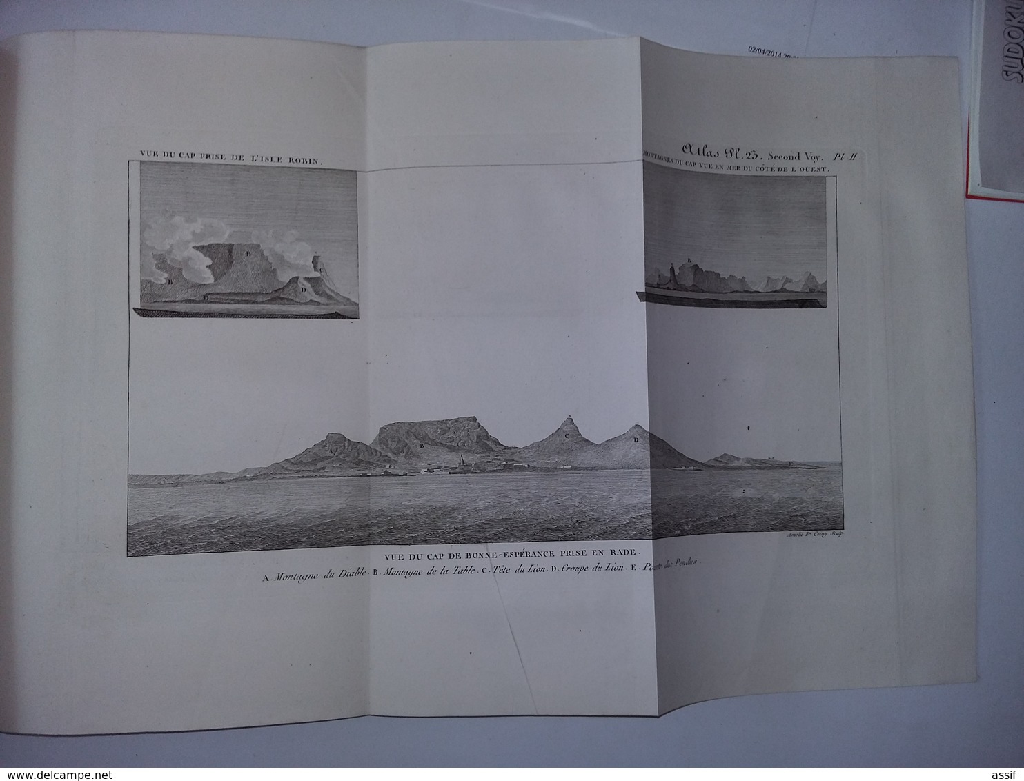 LE VAILLANT Voyage en Afrique  Atlas seul  Desray 1818  complet de ses 42 planches 1/2 rel.