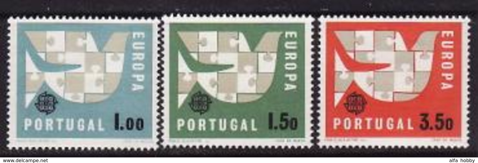 Portugal, 1963, Europa, 3 Stamps - 1963