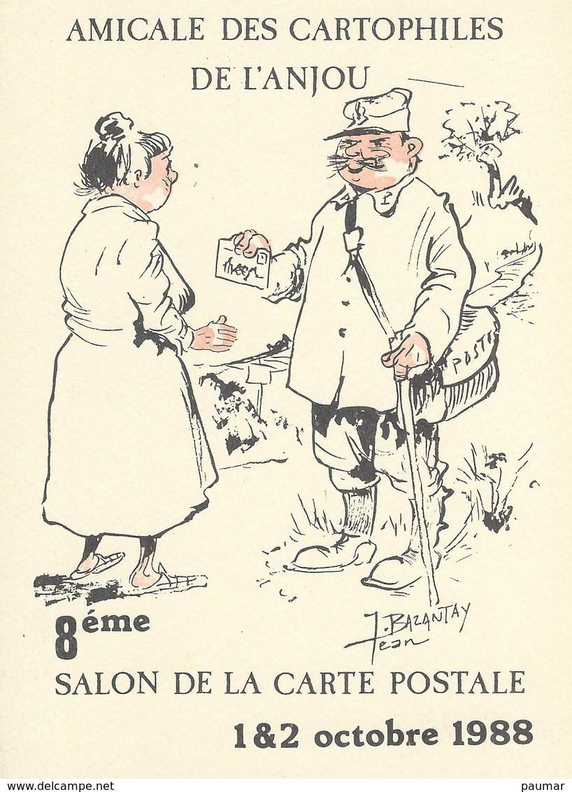 8e Salon De La Cartepostale    Amicale Des Cartophiles De L'Anjou   Bazant(ay   Augereau - Zumbusch, Ludwig V.