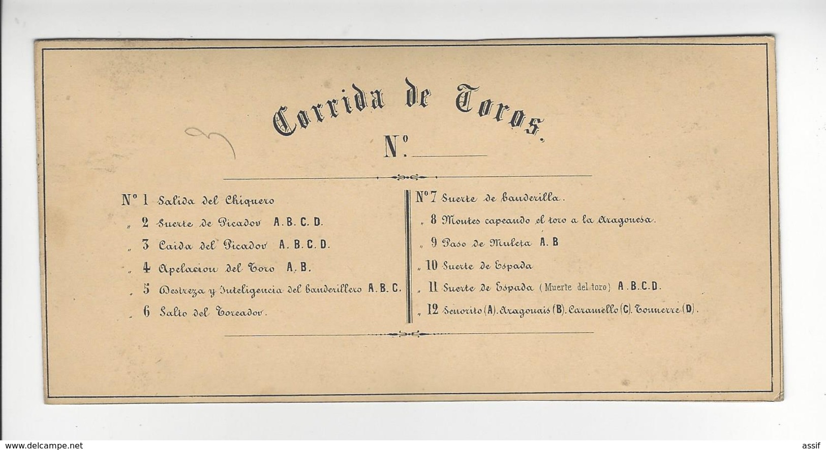SPAIN CORRIDA DE TOROS PHOTO STEREO CIRCA 1860 1870 /FREE SHIPPING REGISTERED - Photos Stéréoscopiques