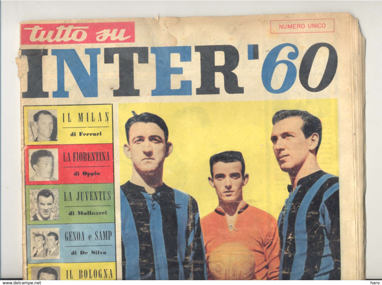 Revue " Inter 60 " Numero Unico 1960 - Sport, Football,...(jm) - Sport