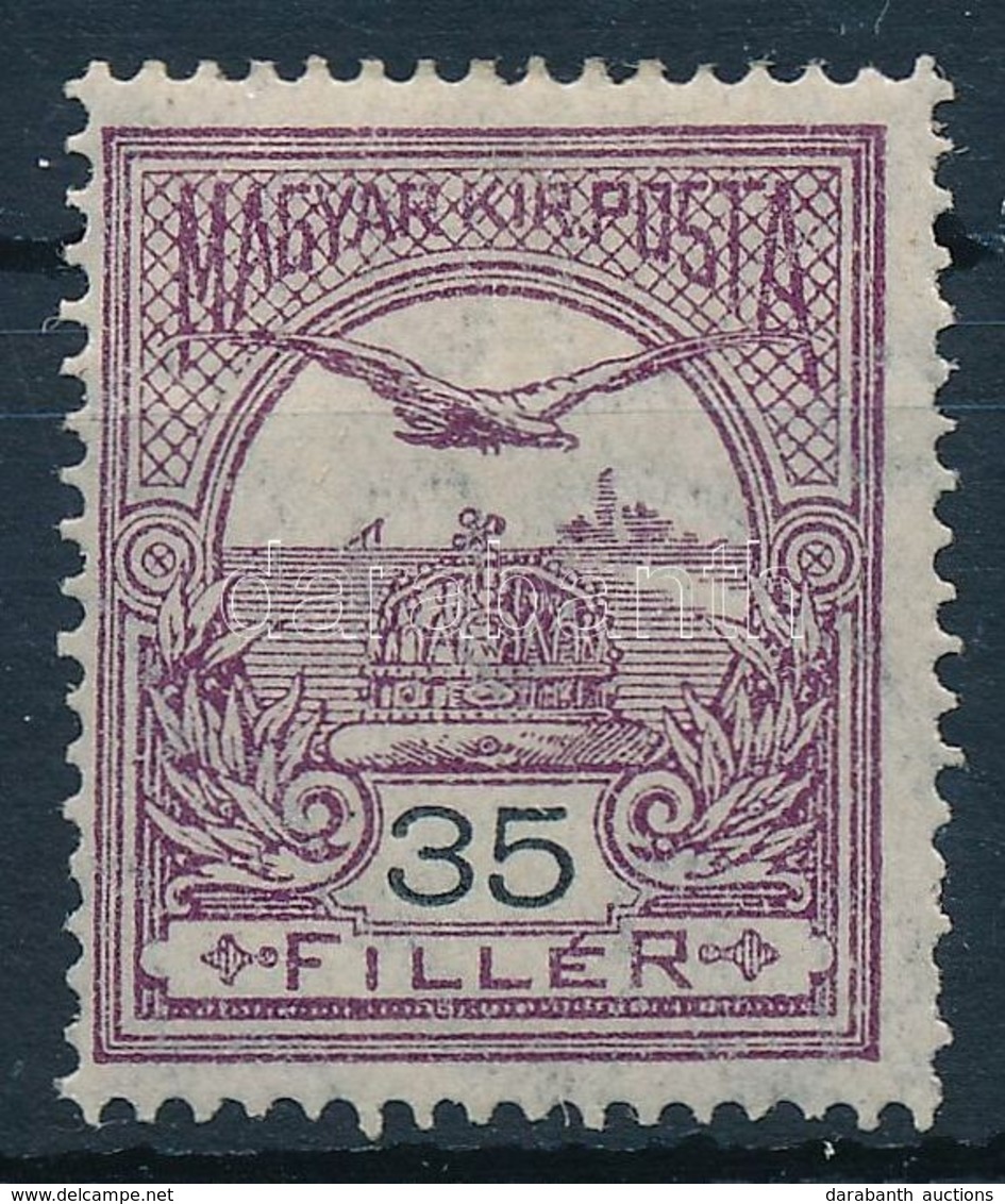 * 1913 Turul 35f Fekvő Vízjellel (45.000) / Mi 120Y - Altri & Non Classificati