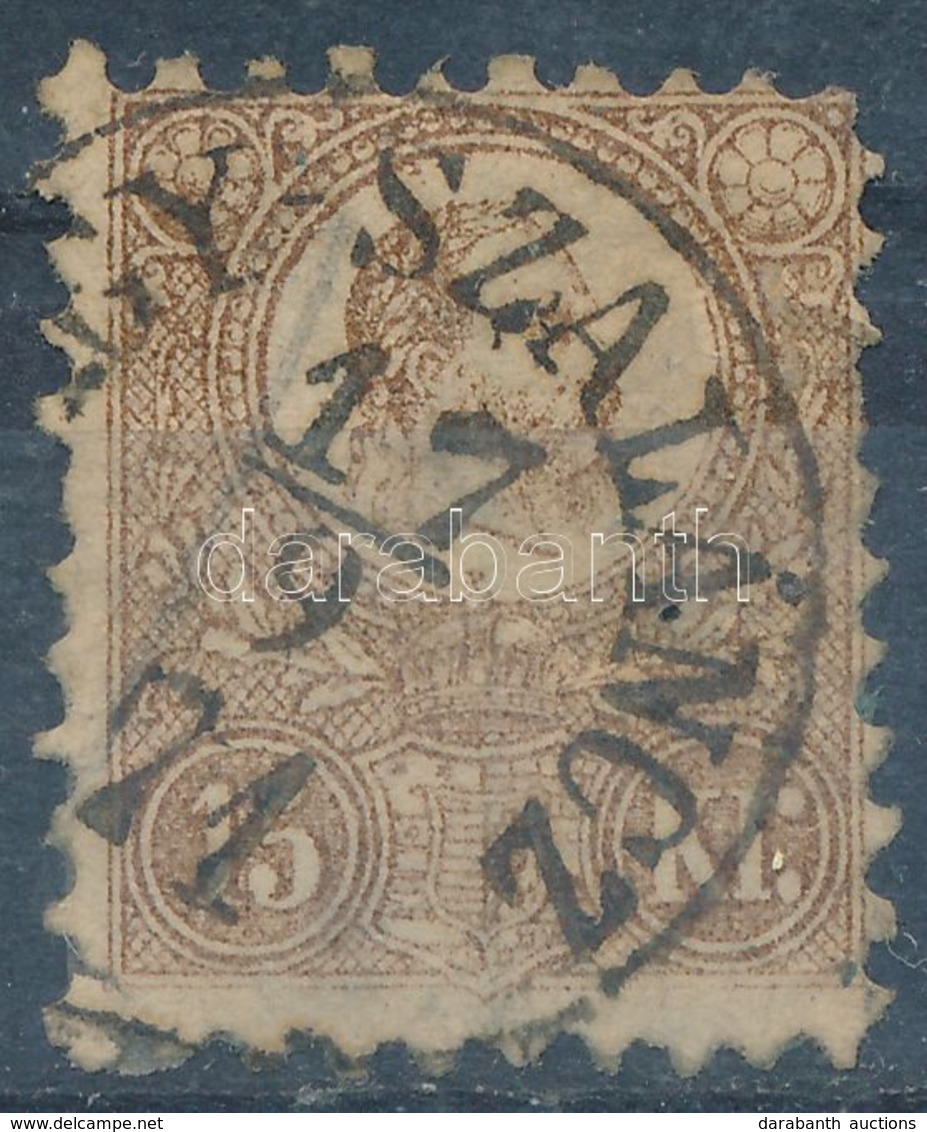 O 1871 Kőnyomat 15kr '(NA)GY-SZALÁNCZ' (Gudlin 400 P) - Altri & Non Classificati