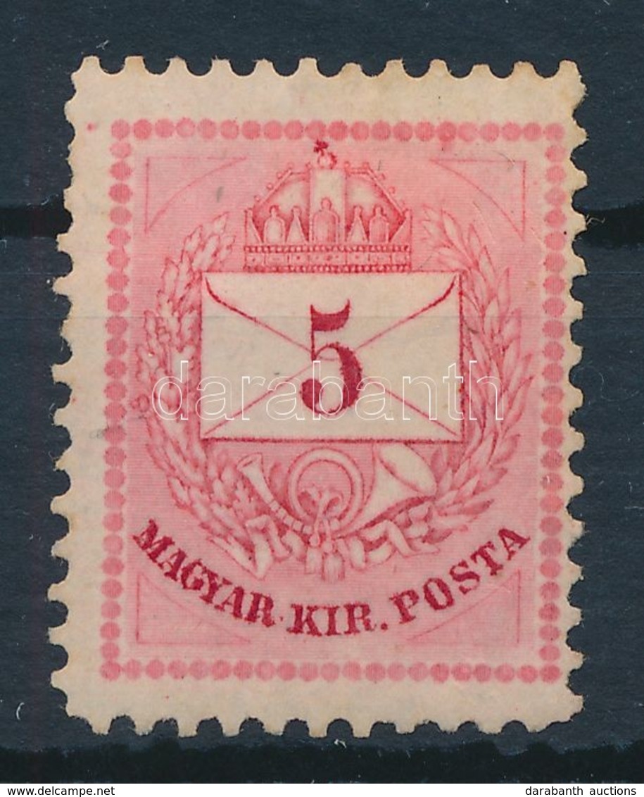 * 1874 5kr 11 1/2 Fogazással - Altri & Non Classificati