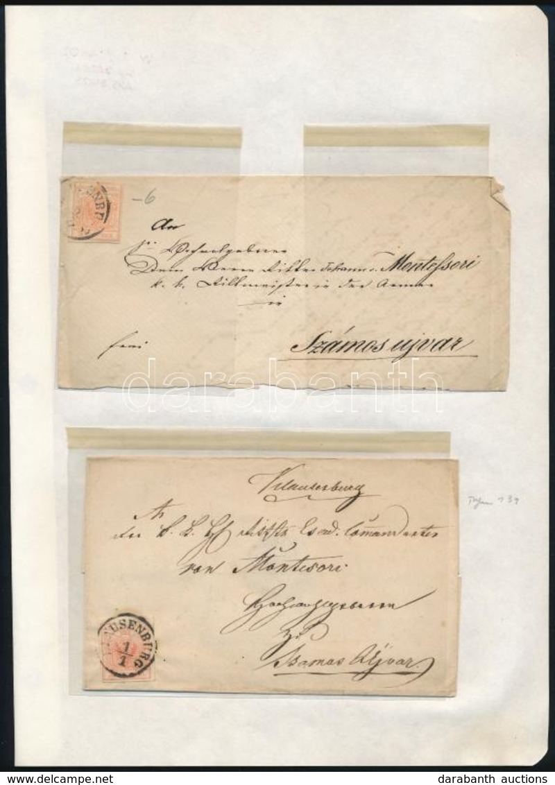 2 Db 1850-es Levél - Altri & Non Classificati