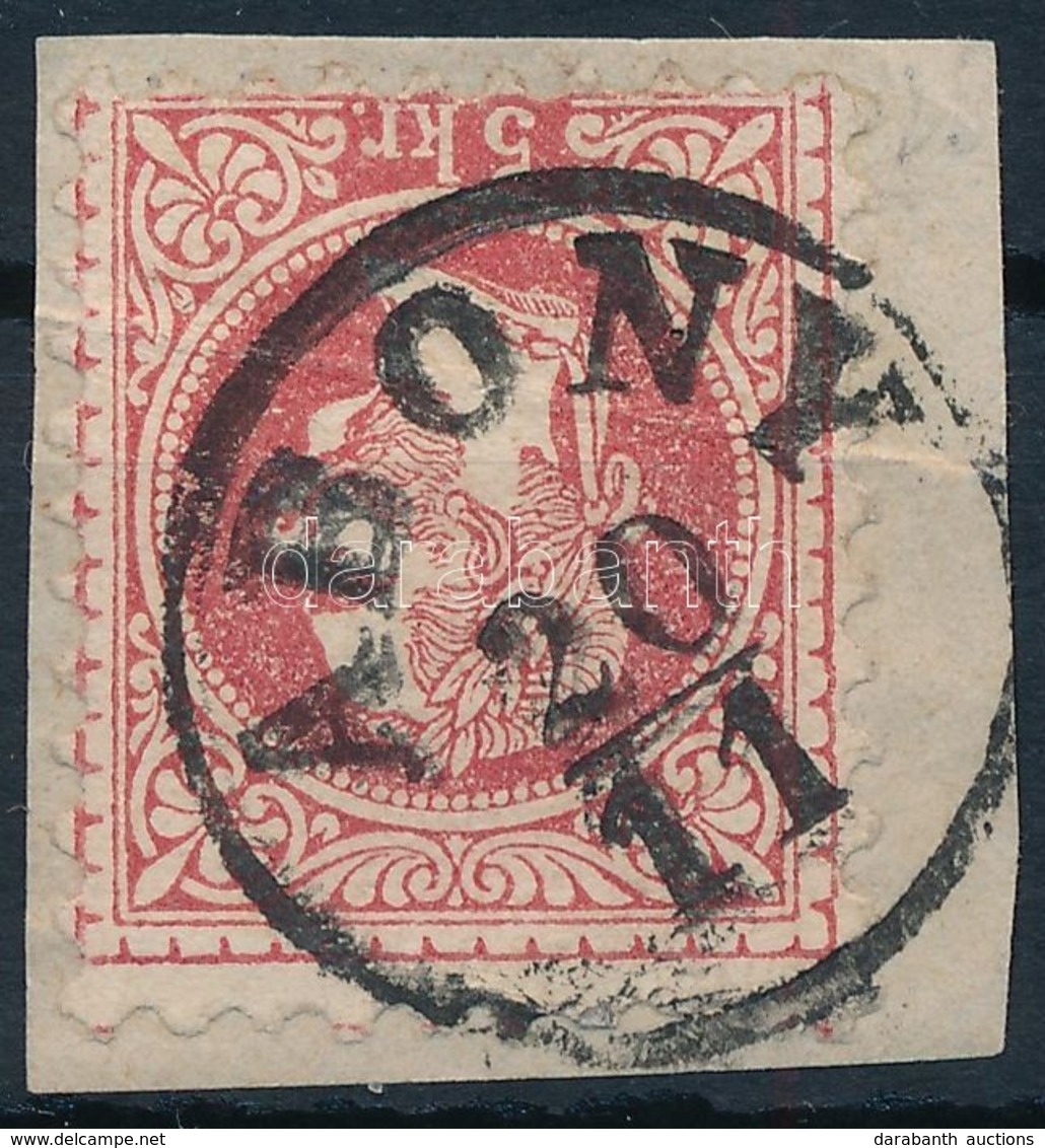 1867 5kr Kivágáson 'ABONY' - Altri & Non Classificati