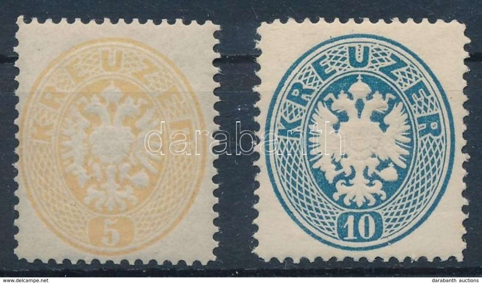 ** * 1863 5kr és 10kr újnyomatok - Altri & Non Classificati