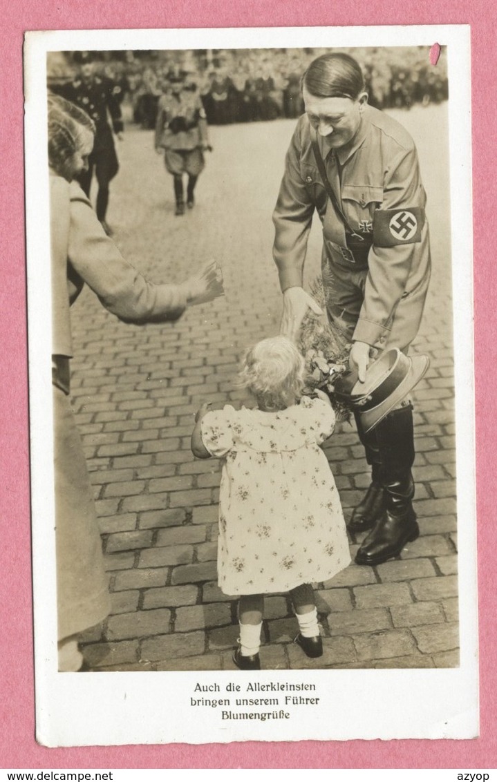 Guerre 39/45 - Unser Führer - Adolf Hitler - Echte Photokarte - Voir état - Weltkrieg 1939-45