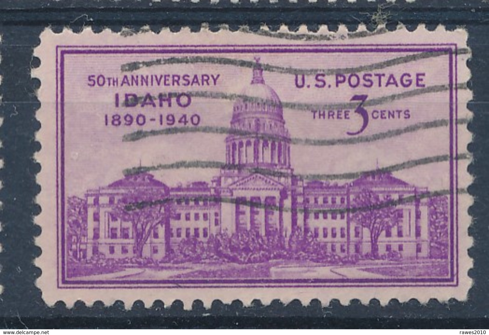 USA 1940 Mi. 492 Gest. Idaho Boise - Oblitérés