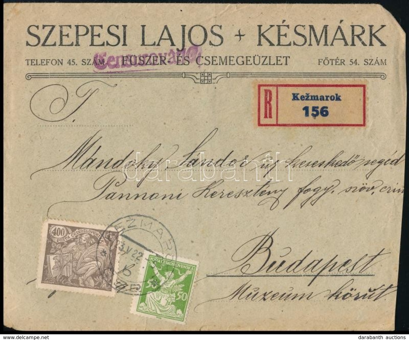 Csehszlovákia 1922 - Other & Unclassified