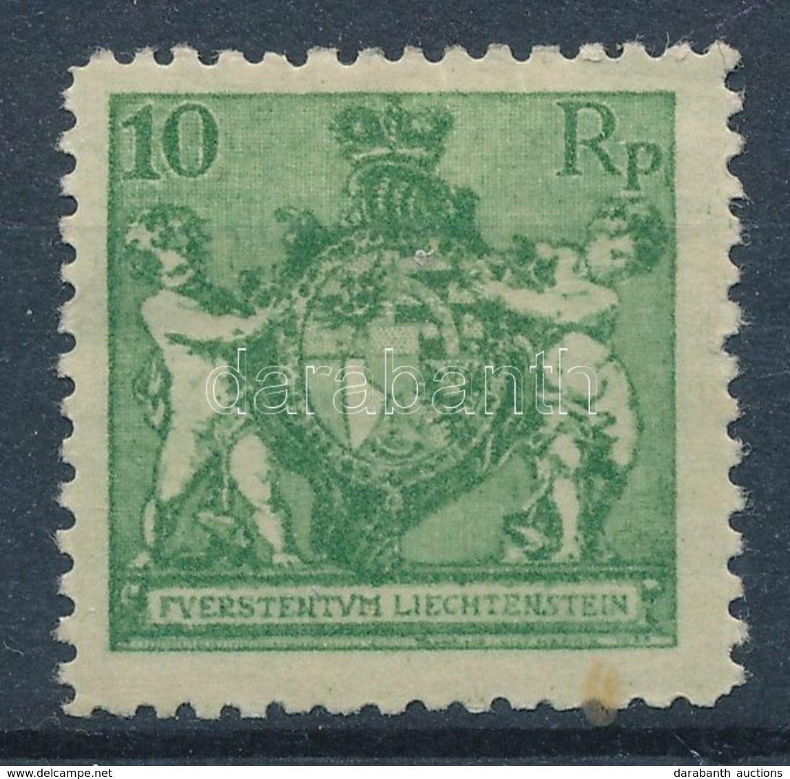 * Liechtenstein 1921 1 Db Forgalmi Bélyeg - Altri & Non Classificati