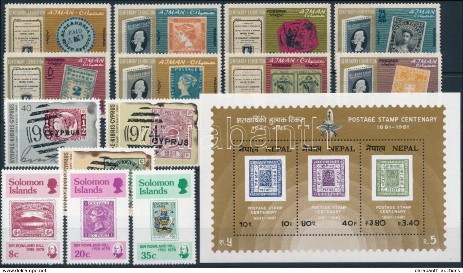 ** 1965-1981 Bélyeg Motívum 5 Klf Sor + 2 Blokk - Altri & Non Classificati