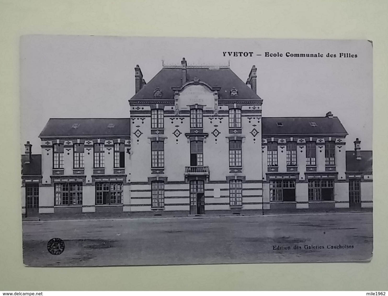 KOV 930 - YVETOT, ECOLE COMMUNALE DES FILLES - Altri & Non Classificati