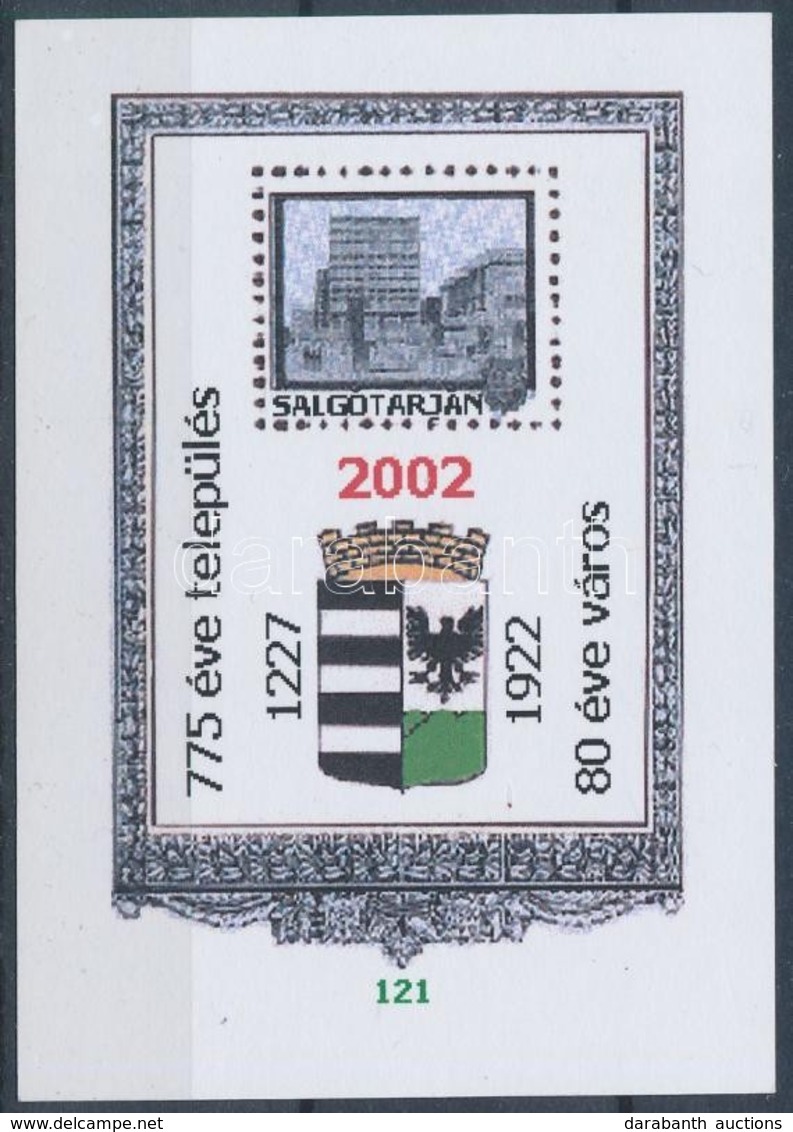 ** 2002/42a Salgótarján Emlékív (3.000) - Altri & Non Classificati