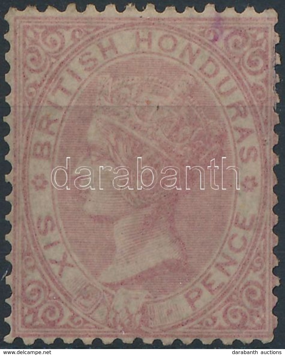 (*) Brit Honduras 1872 Forgalmi Bélyeg Mi 7 C - Altri & Non Classificati