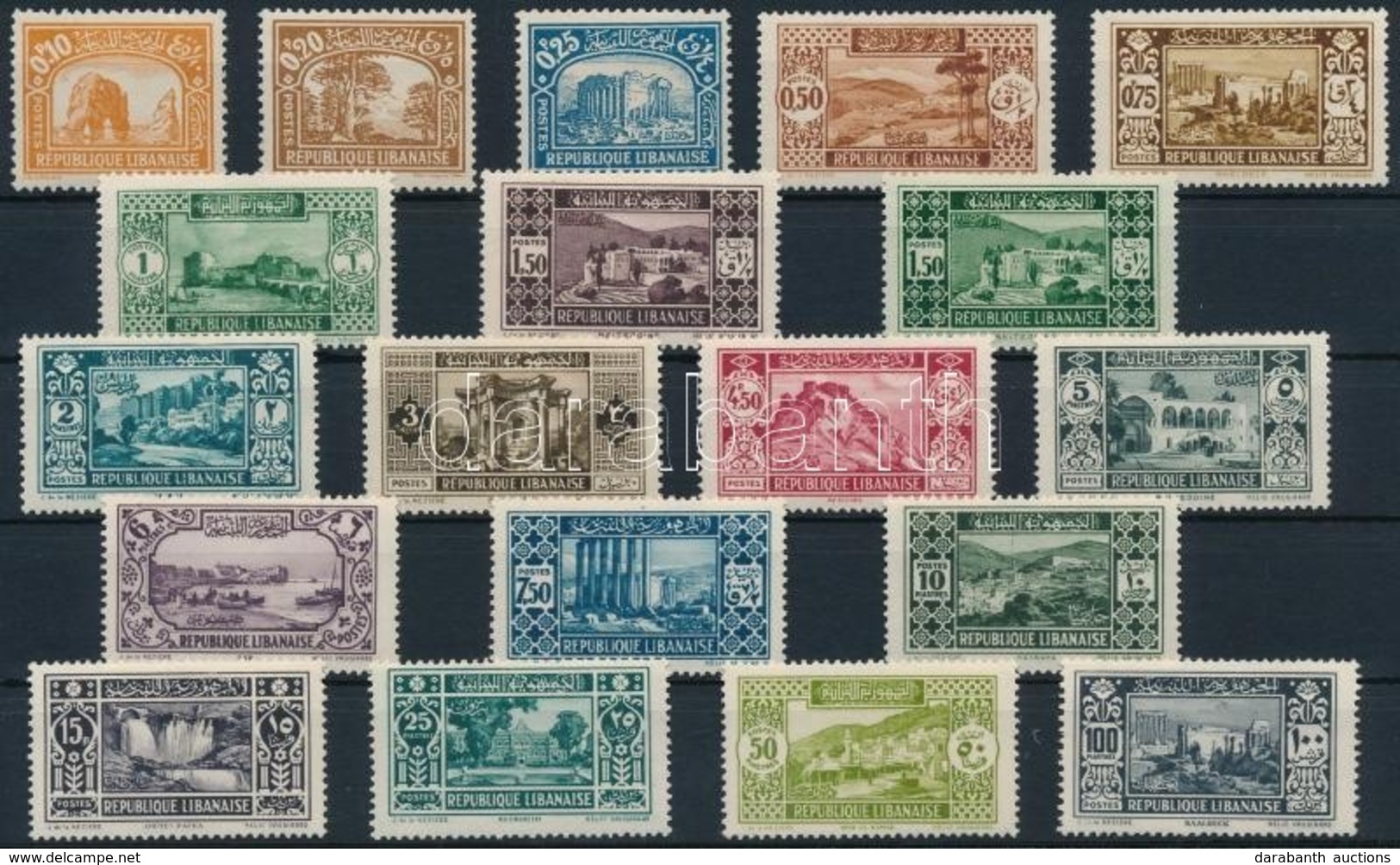 ** 1930 Forgalmi 19 érték Mi 165-171, 173-175, 177-185 - Altri & Non Classificati