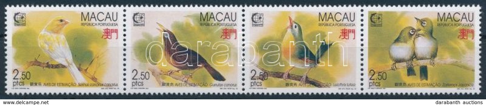 ** 1995 Madarak Sor Négyescsíkban,
Birds Set In Stripe Of 4
Mi 814-817 - Altri & Non Classificati