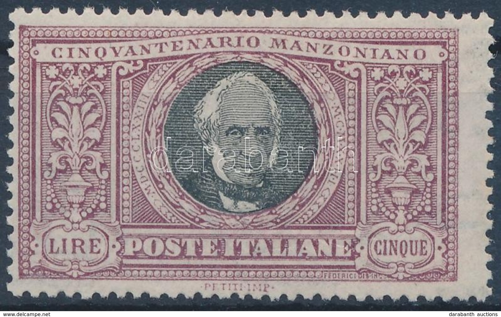 ** 1923 Alessandro Manzoni Mi 193 - Altri & Non Classificati