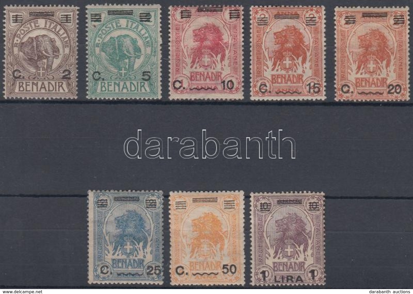 * 1926 Forgalmi Sor Mi 74-81 - Altri & Non Classificati