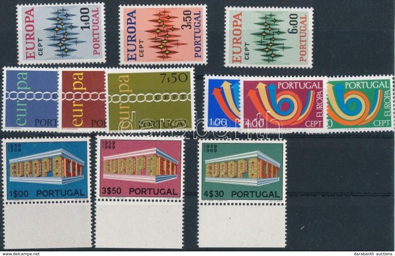 ** 1969-1973 Európa CEPT 4 Klf Sor - Sonstige & Ohne Zuordnung