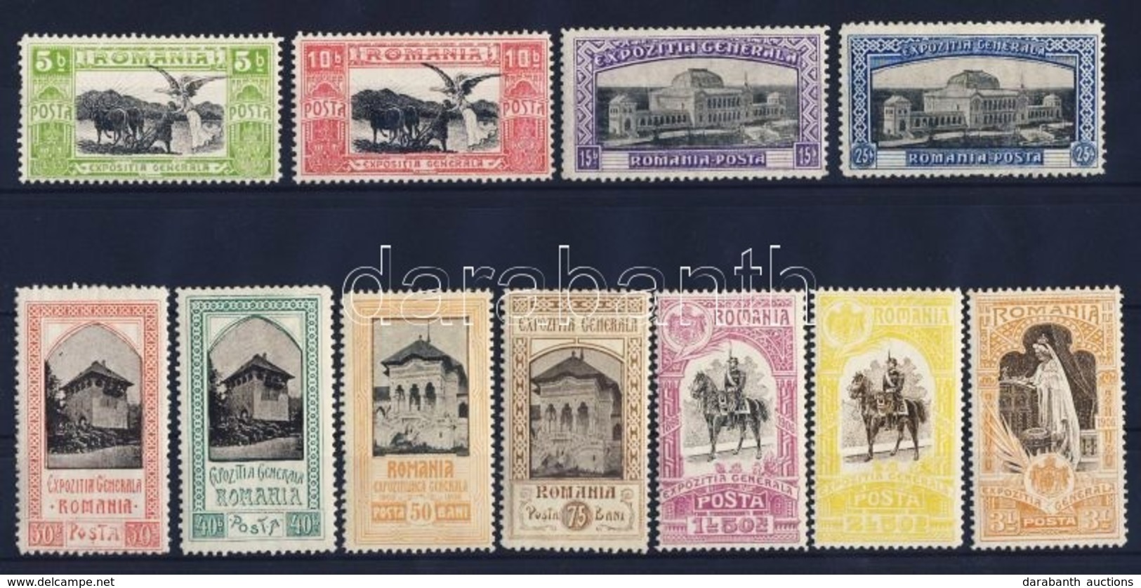 * 1906 Jubileumi Kiállítás Mi 197-207 - Altri & Non Classificati