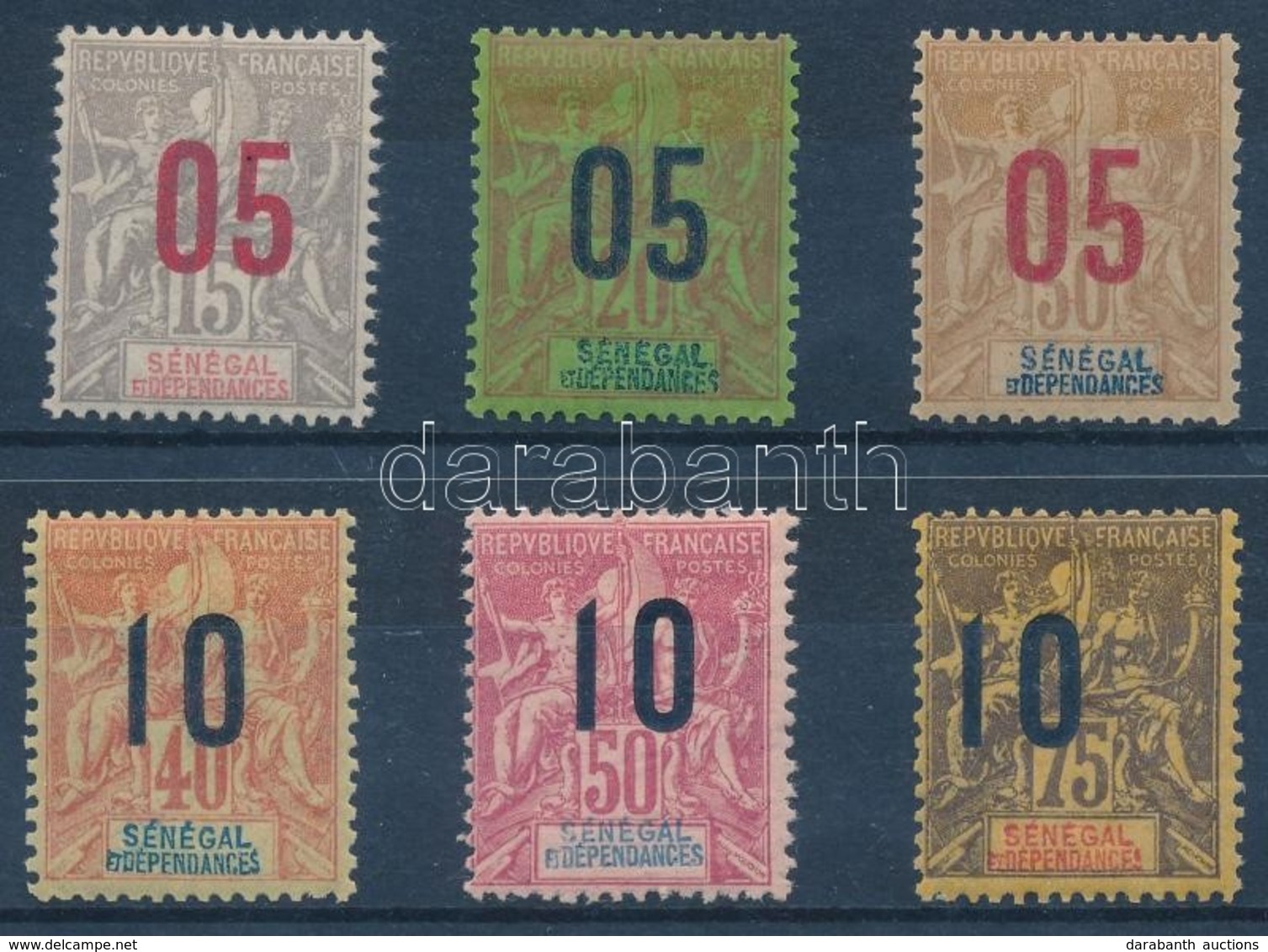 * 1912 Forgalmi Sor Mi 47II-52 II - Altri & Non Classificati