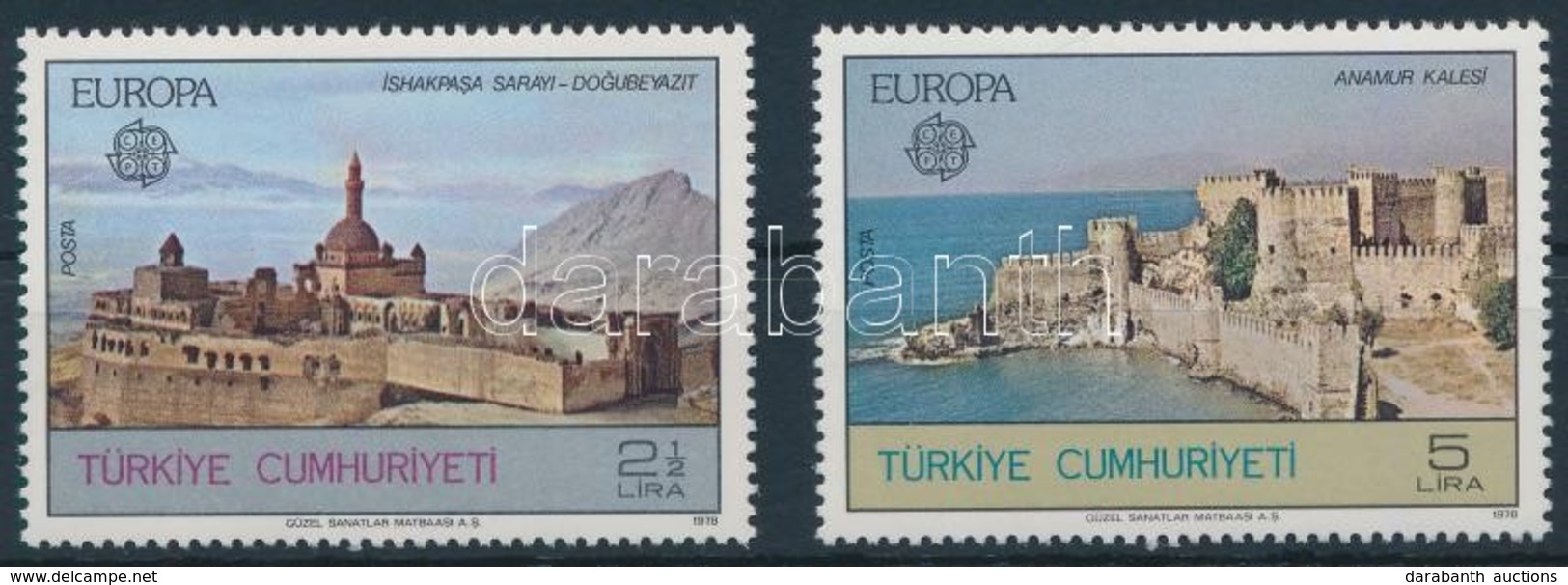 ** 1978 Europa CEPT: Műemlékek Sor,
Europa CEPT: Monuments Set
Mi 2443-2444 - Altri & Non Classificati