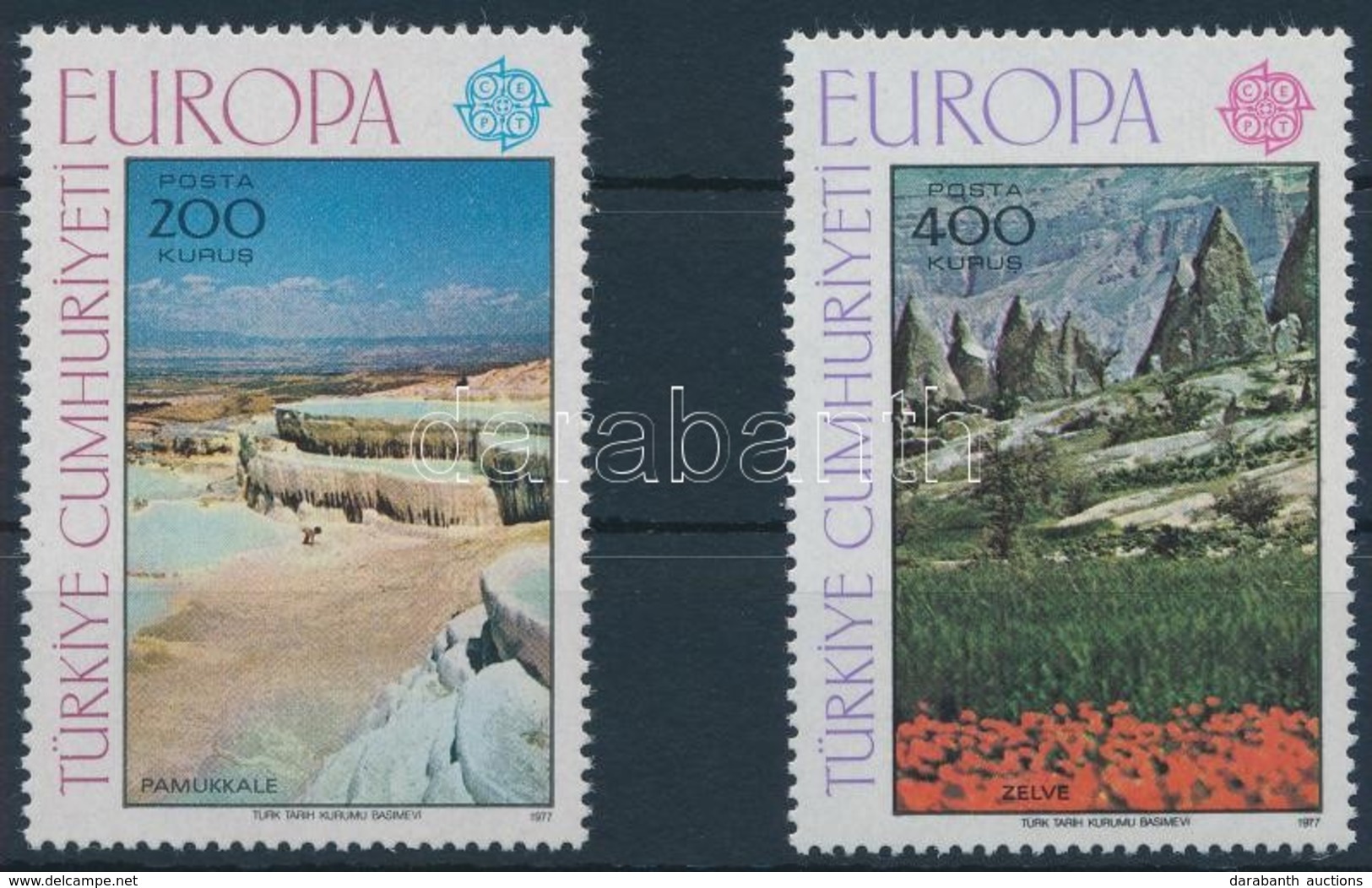 ** 1977 Europa CEPT Tájak Sor,
Europa CEPT Landscapes Set
Mi 2415-2416 - Altri & Non Classificati