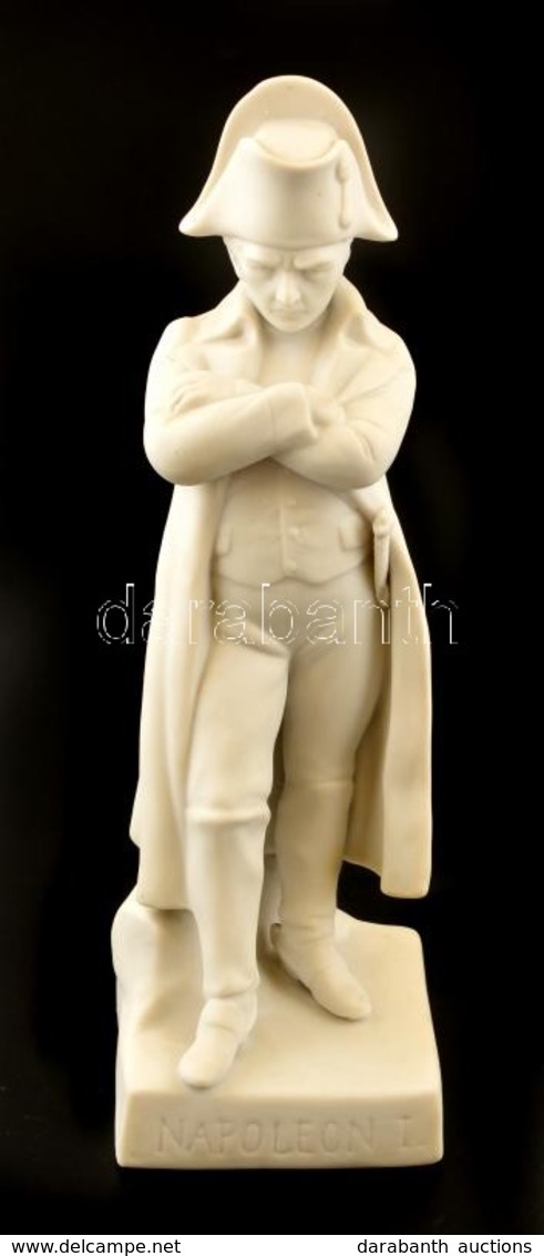 Napoleon Figura, Biszkvit Porcelán, Jelzés Nélkül, Apró Kopásnyomokkal, M: 20,5 Cm - Altri & Non Classificati