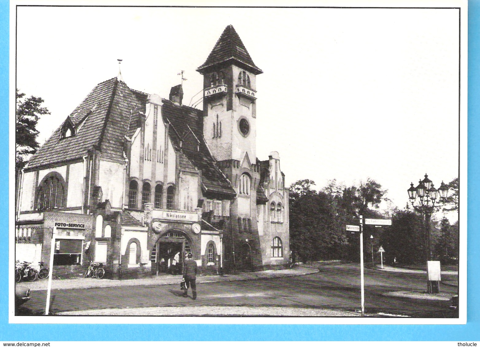 Nikolassee (Steglitz-Zehlendorf-Berlin)-+/-1960-Bahnhof-Station-Gare - Zehlendorf