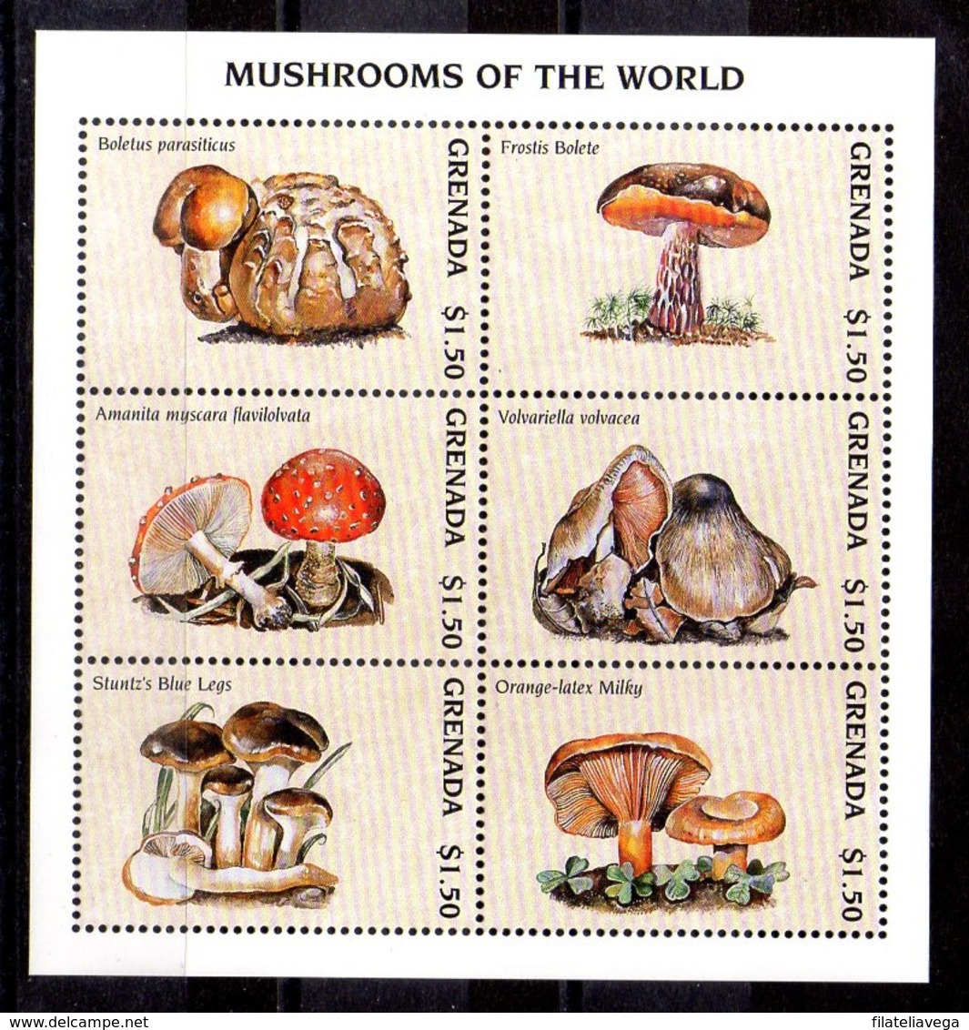 Serie De Granada Nº Yvert 3134/41 ** SETAS (MUSHROOMS) - Grenada (1974-...)