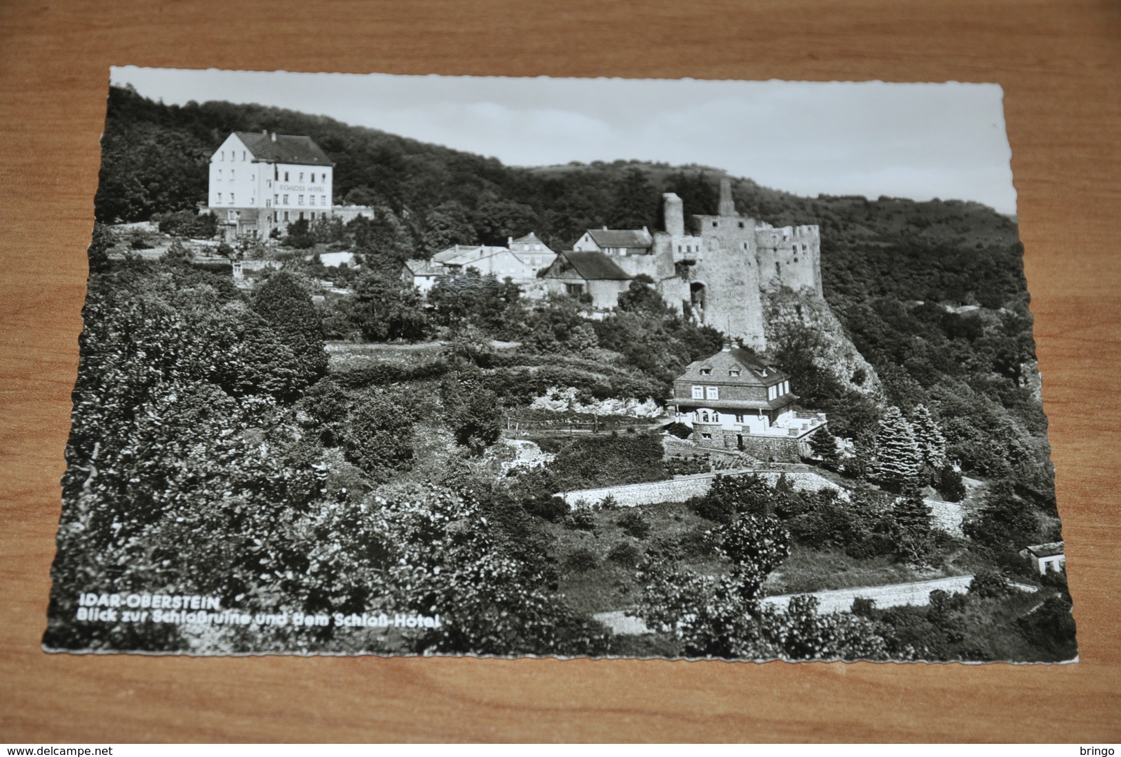 11175-   IDAR-OBERSTEIN, SCHLOSSRUINE UND SCHLOSS-HOTEL - Idar Oberstein