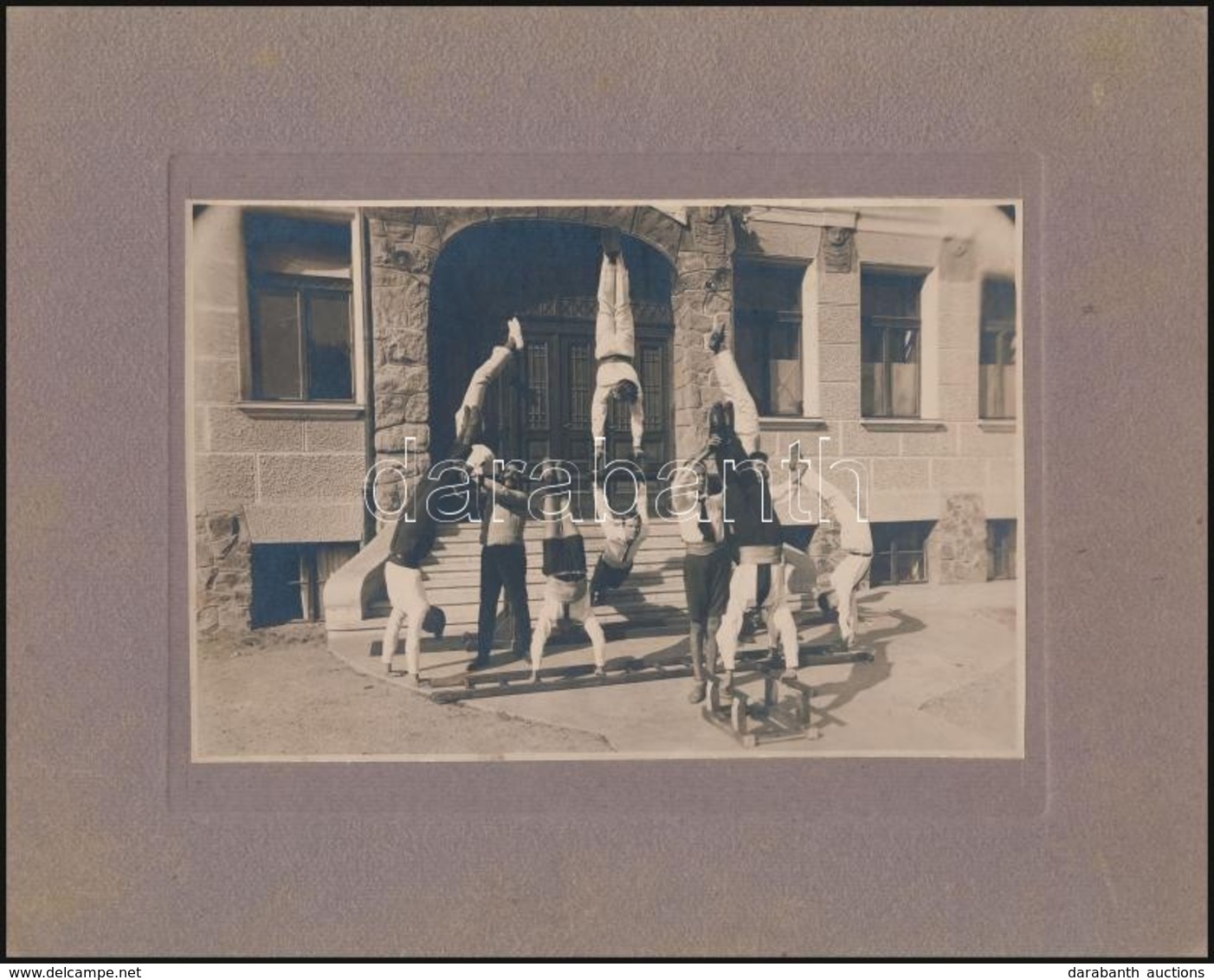 1927 Arad, Torna Gúla, Feliratozott Vintage Fotó, 11x17 Cm, Karton 19,5x24,5 Cm - Altri & Non Classificati