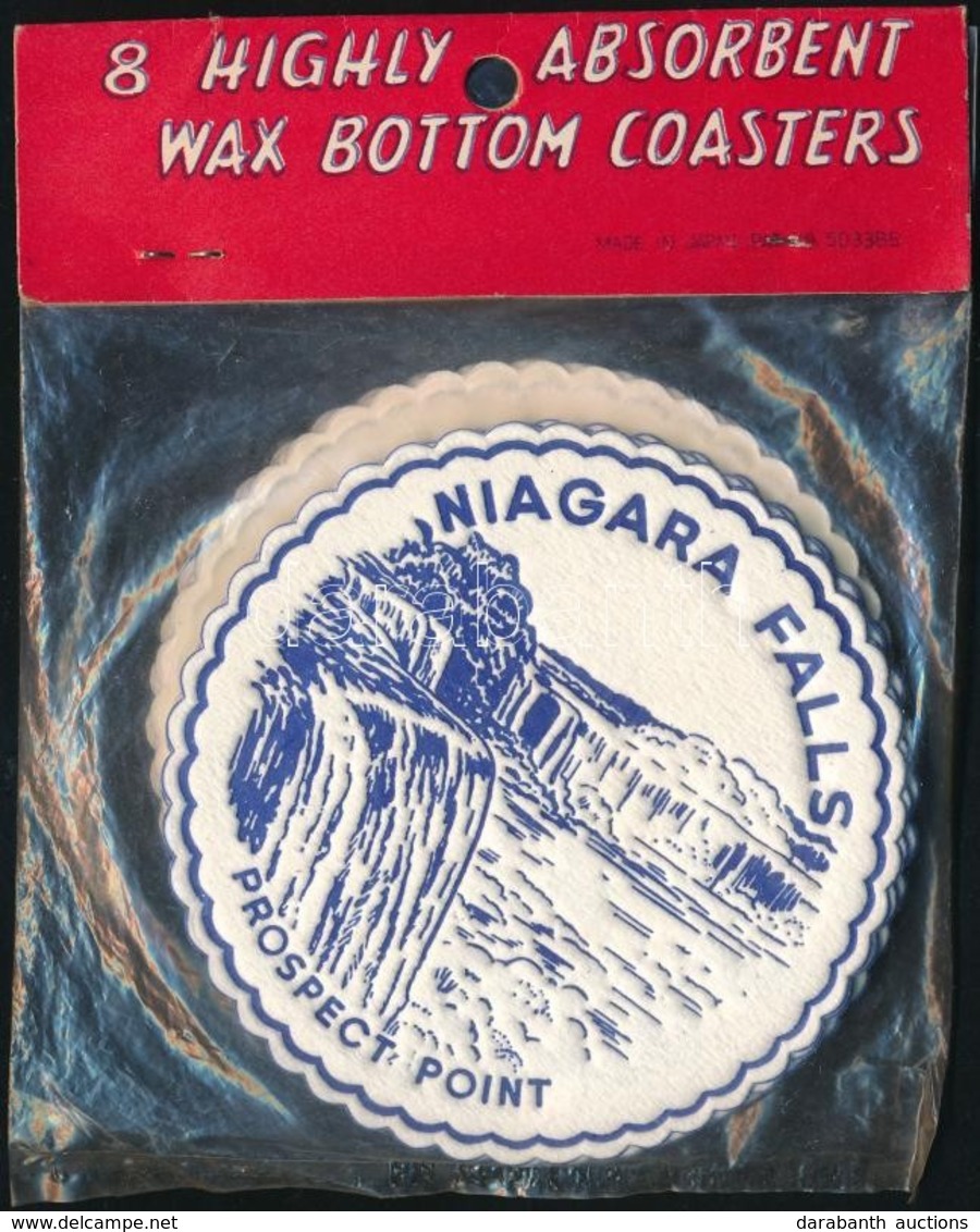 Niagara Falls 8 Db Poháralátét Eredeti Csomagolásában - Pubblicitari