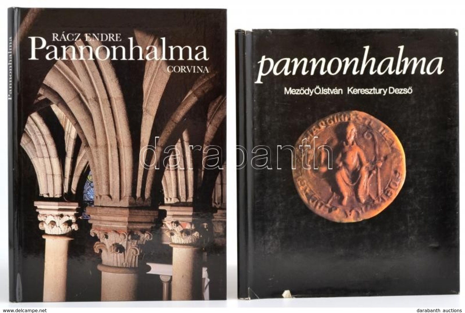 2 Db Pannonhalmáról Szóló Könyv  	
Meződy Ö. István, Keresztury Dezső: Pannonhalma. Bp., é.n., Idegenforgalmi Propaganda - Non Classés