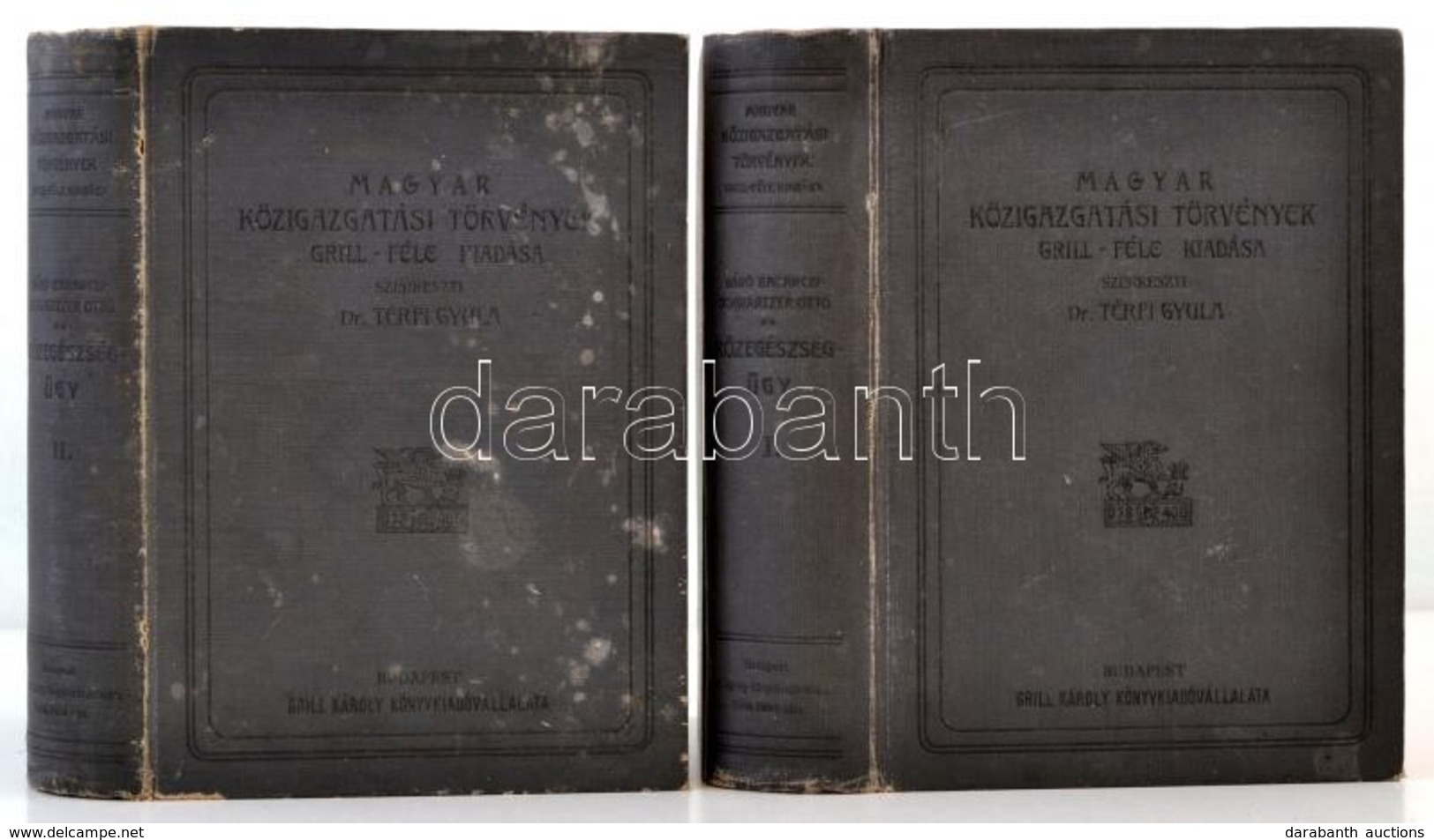 Dr. Babarczi-Schwartzer Ottó(szerk.): Közegészségügy I-II. Kötet. Az Orvos Közreműködése Az Igazságszolgáltatásban. Közj - Non Classificati