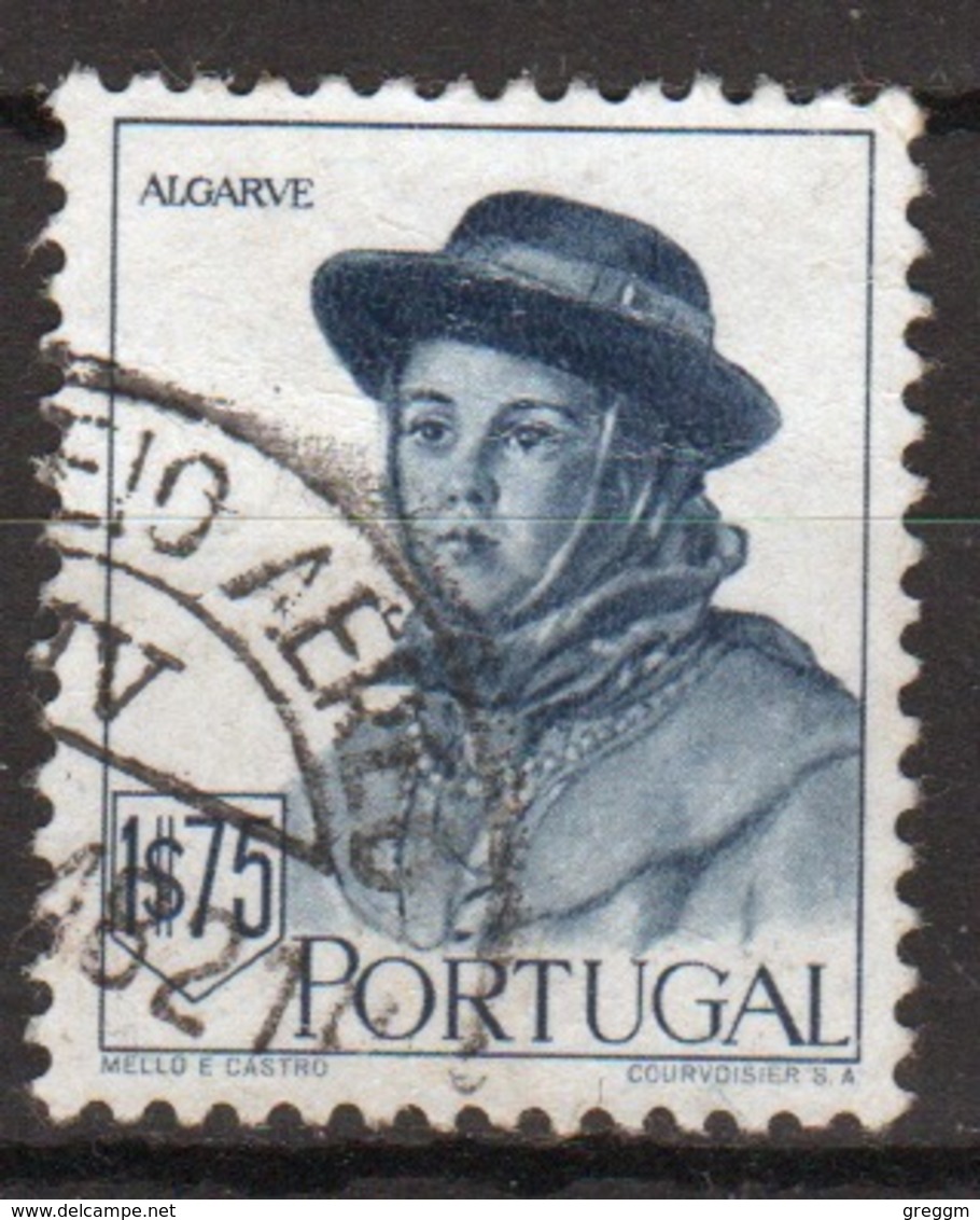 Portugal 1947 Single 1e75c Stamp Celebrating Regional Costumes. - Oblitérés