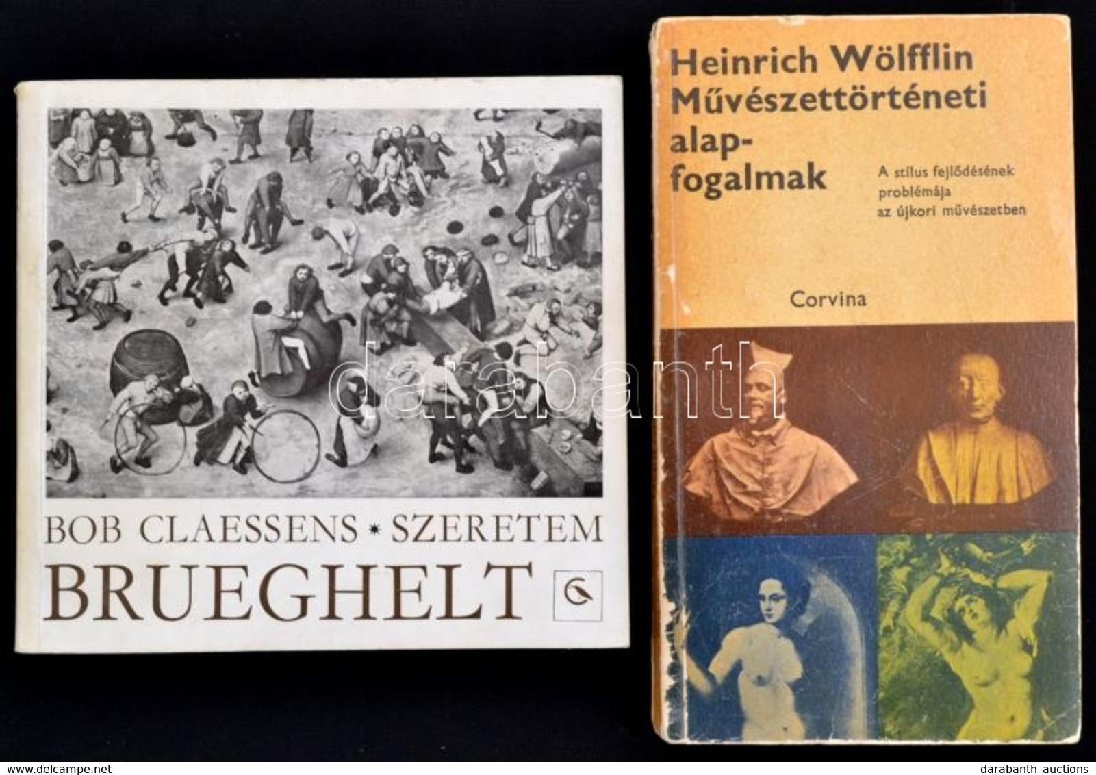 Wölfflin, Heinrich: Művészettörténeti Alapfogalmak. Bp., 1969, Corvina. Kiadói Papírkötés, Kissé Kopottas állapotban + C - Non Classés