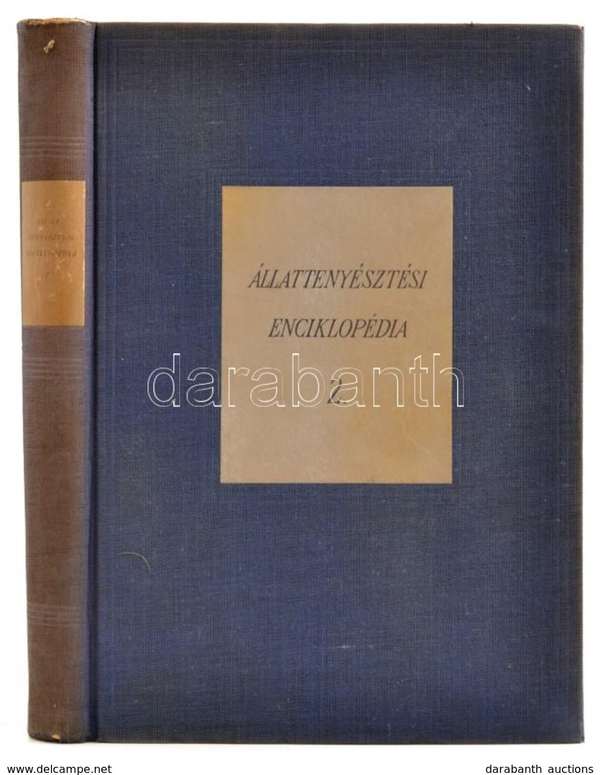 Dr. Horn Artúr (szerk.): Állattenyésztési Enciklopédia II. Bp., 1959. Mezőgazdasági Kiadó. Egészvászon Kötésben - Ohne Zuordnung