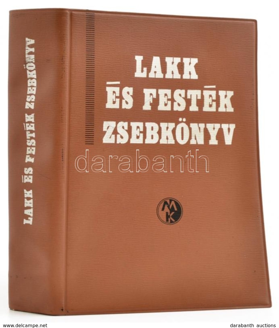 Lakk és Festék Zsebkönyv. Szerk.  Dr. Kovács Lajos. Bp., 1972, Műszaki. Második, átdolgozott, Bővített Kiadás. Kiadói Ny - Non Classificati