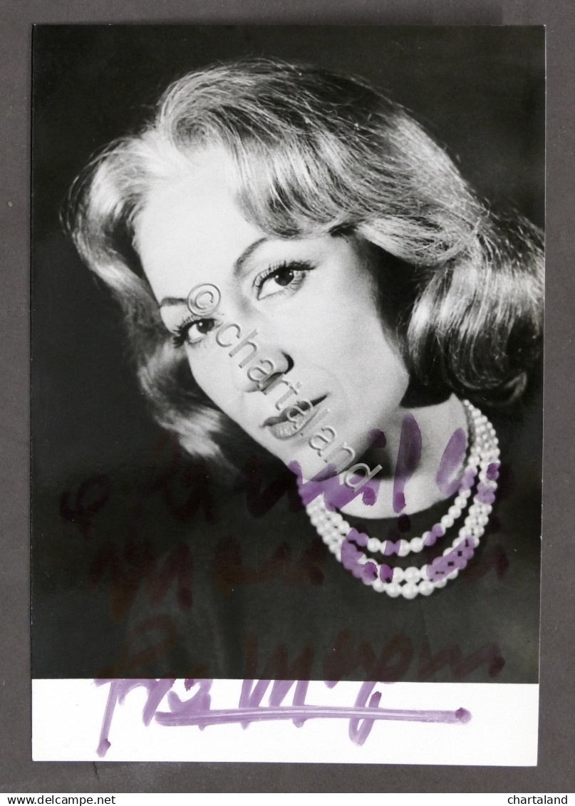 Cinema Teatro - Autografo Dell'attrice Eva Magni - Anni '60 - Altri & Non Classificati