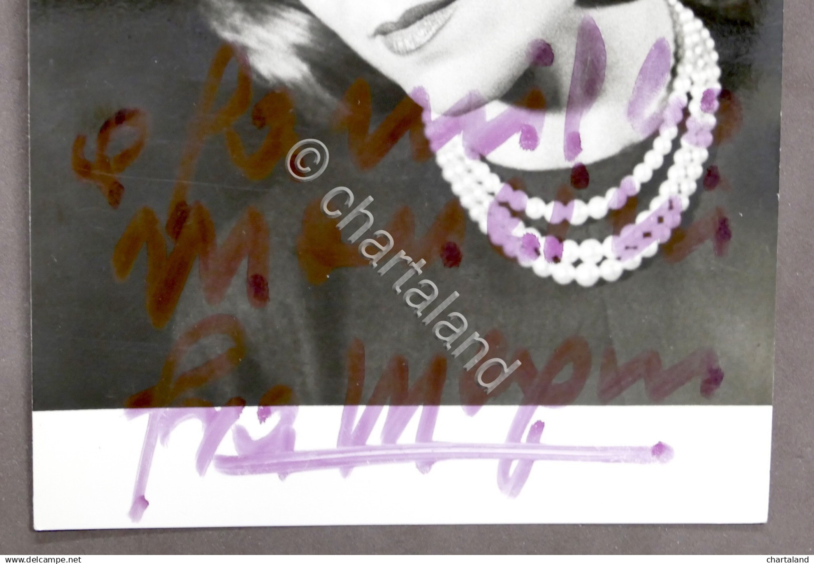 Cinema Teatro - Autografo Dell'attrice Eva Magni - Anni '60 - Altri & Non Classificati