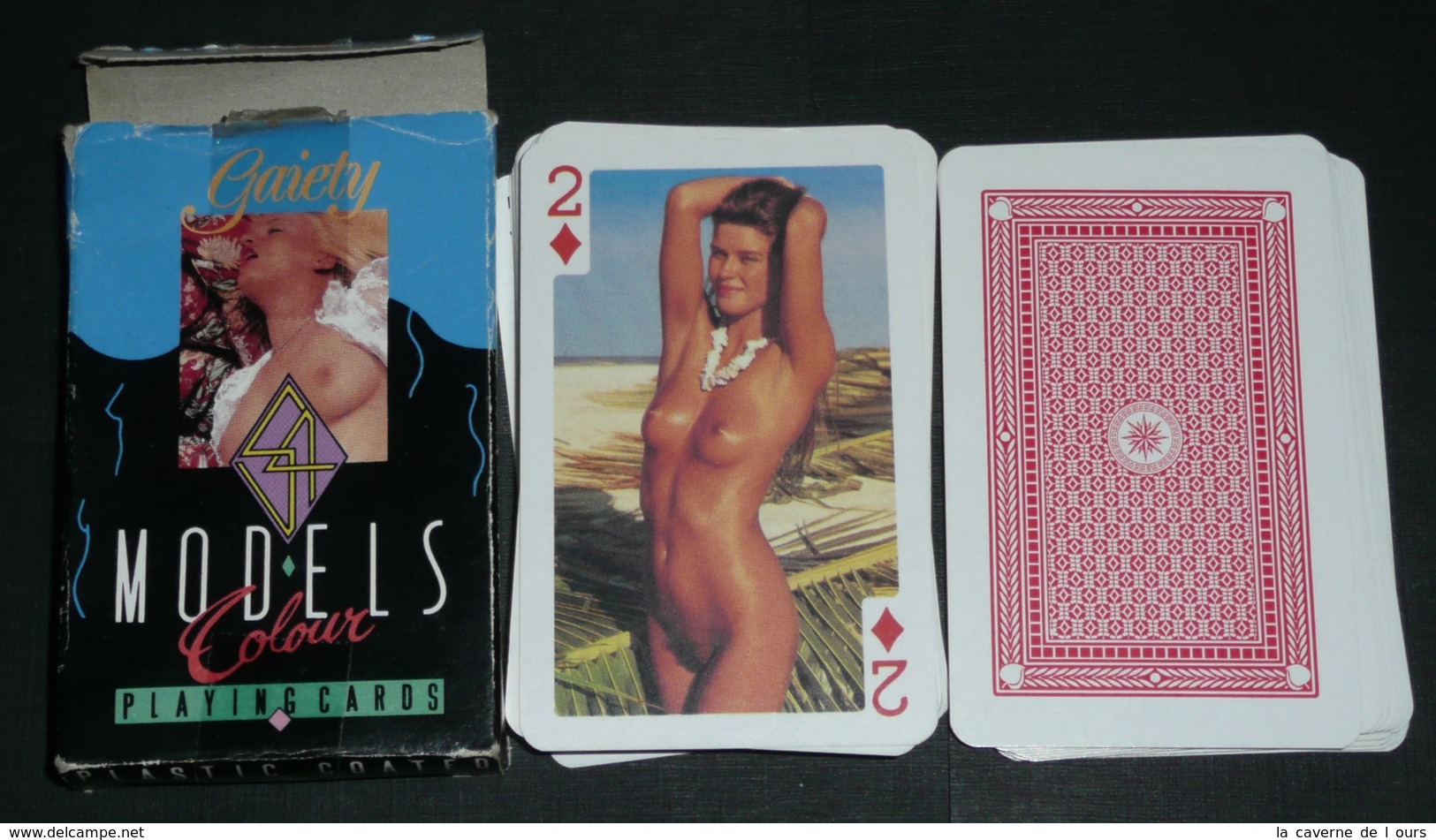 Rare Jeu De 54 Cartes Vintage Pin-Up Sexy + Joker, éros érotique Photos érotiques - Autres & Non Classés