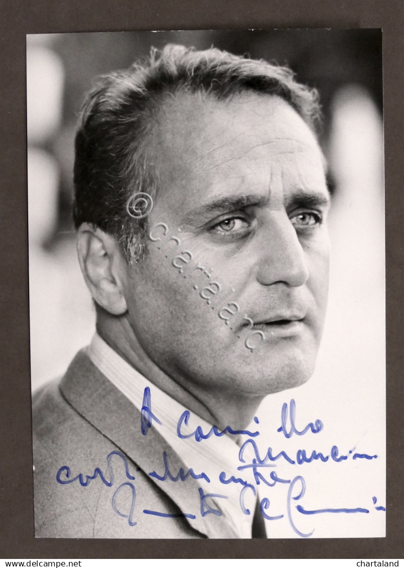 Cinema Teatro - Autografo Dell'attore Renato De Carmine - Anni '60 - Altri & Non Classificati