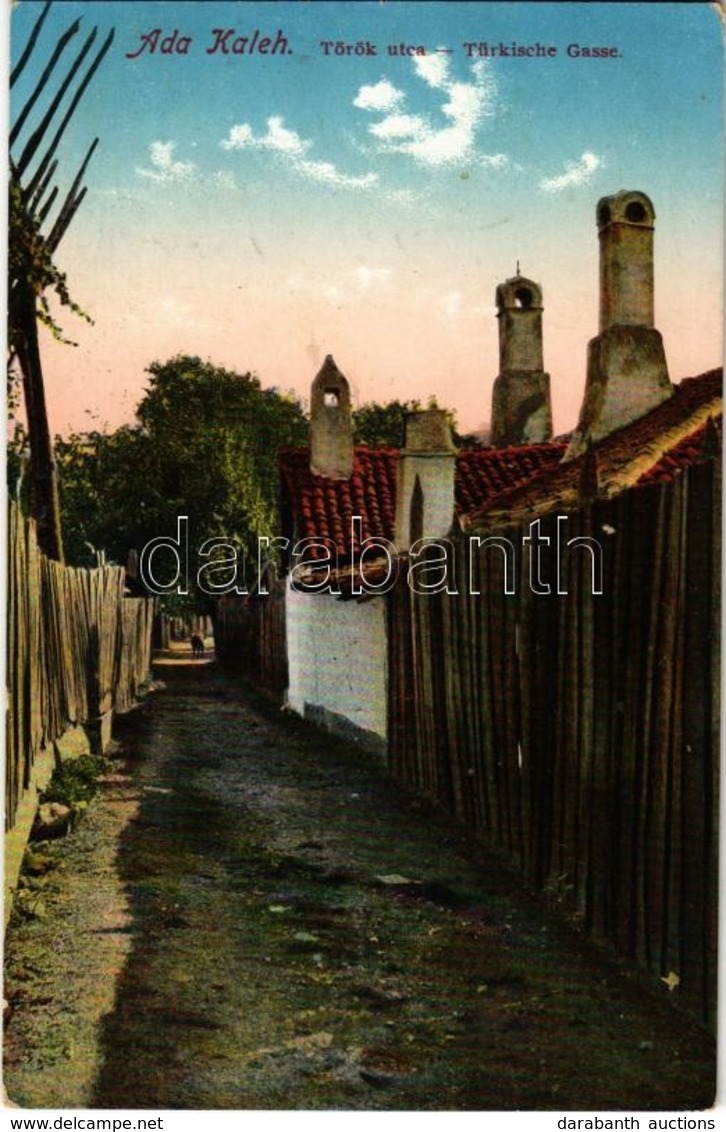 T2/T3 1912 Ada Kaleh, Török Utca / Turkish Street (fl) - Ohne Zuordnung