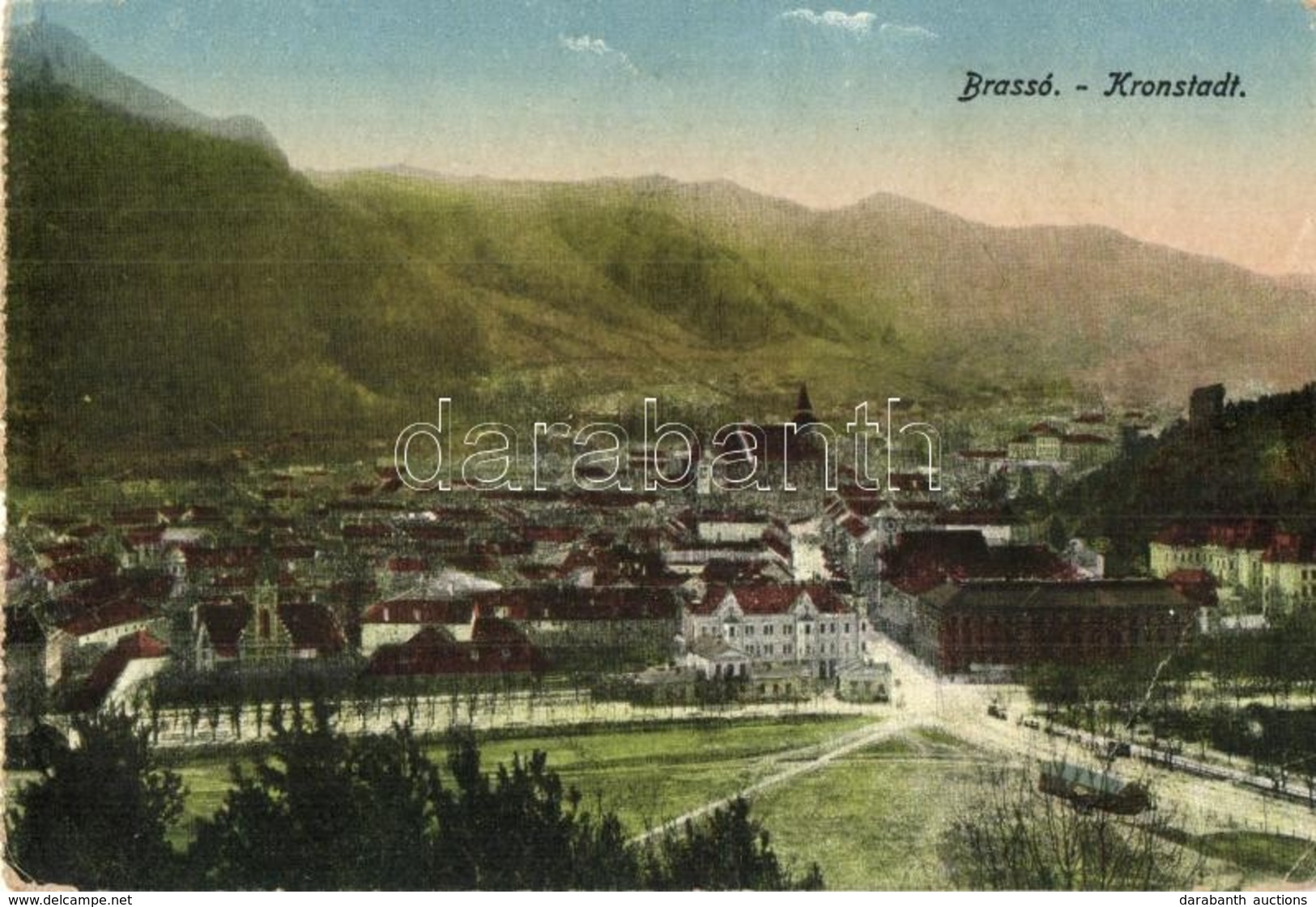 ** T3 Brassó, Kronstadt, Brasov;  Képeslapfüzetből / From Postcard Booklet (EB) - Non Classificati