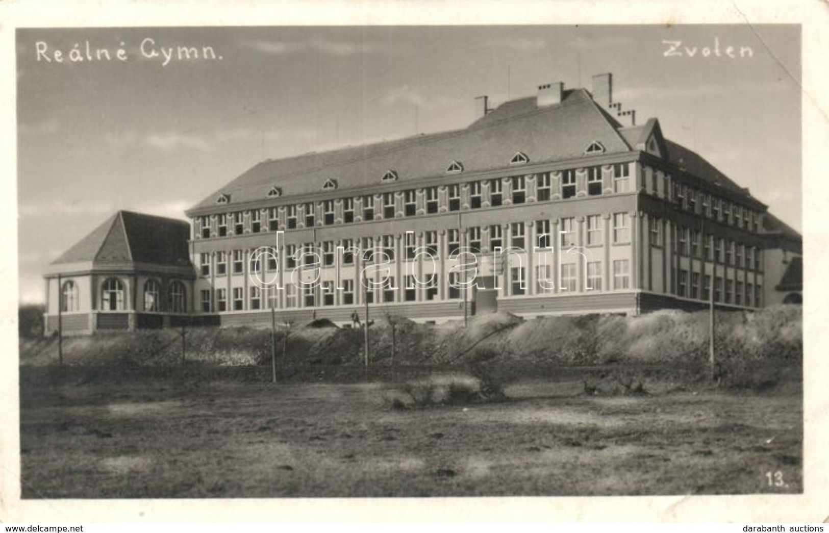 * T3 Zólyom, Zvolen; Gimnázium / Grammar School, Photo (EB) - Sin Clasificación